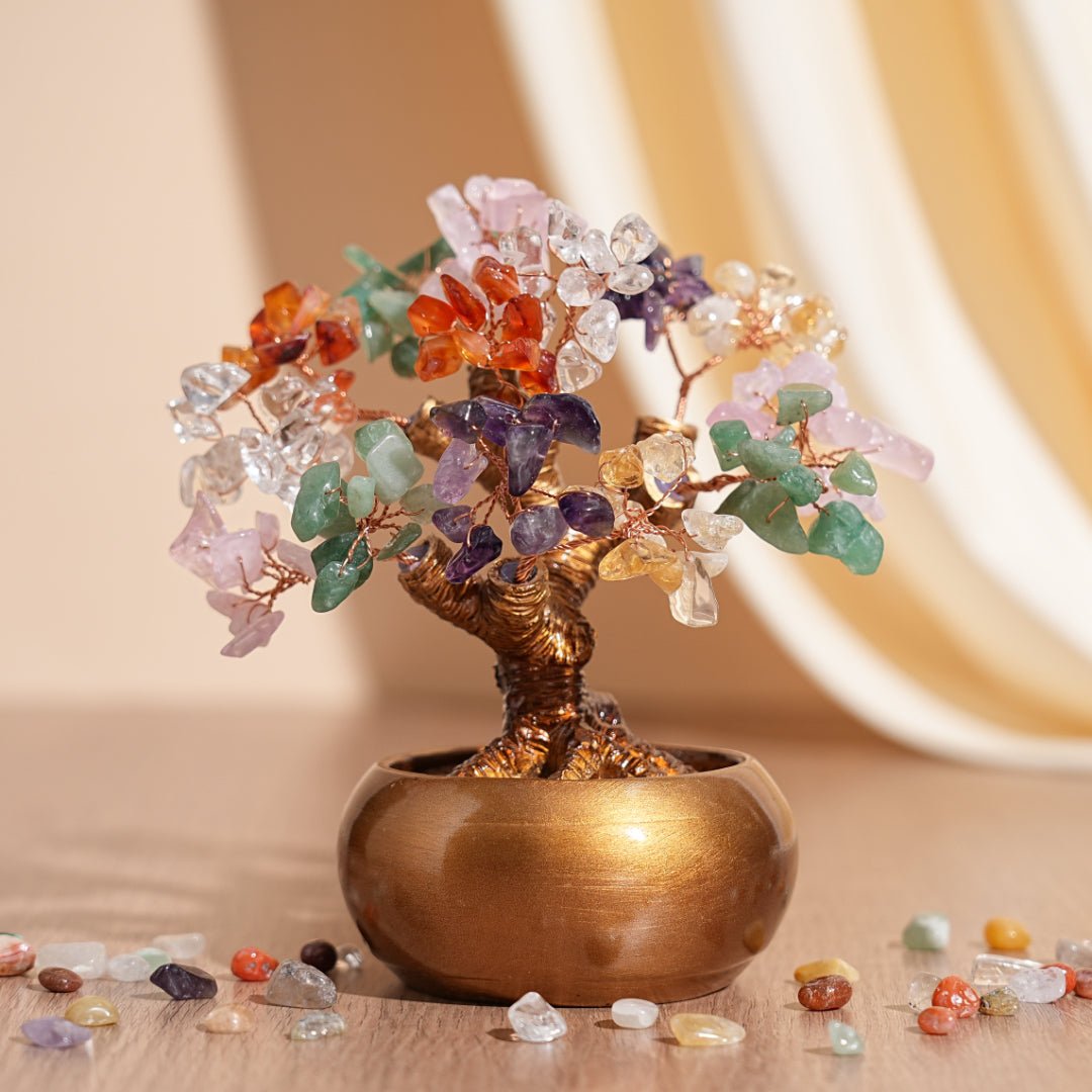 Arbre de Vie en Pierres Naturelles - Décoration Feng Shui - Biloria