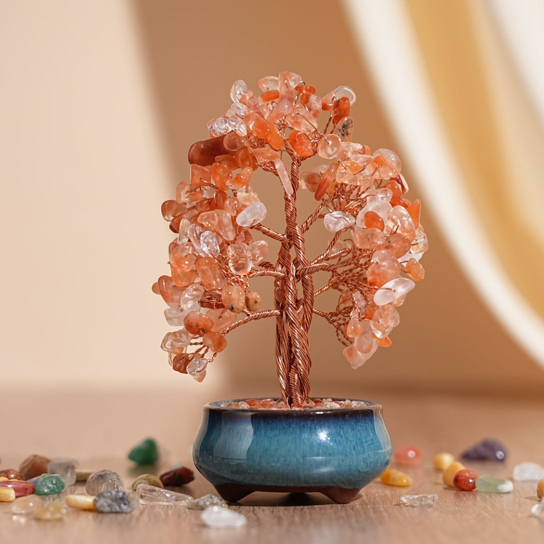 Arbre de Vie en Pierres Naturelles – Harmonie et Énergie - Biloria
