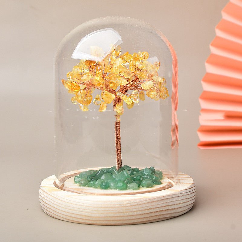 Arbre de Vie Lumineux Minimaliste Japonais en Pierres Naturelles - Biloria