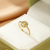 Bague Arbre de Vie Ajustable – Symbole de Renouveau - Biloria