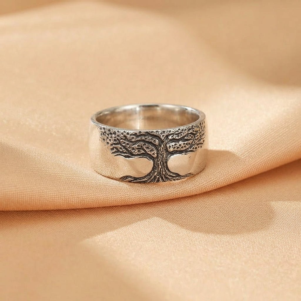 Bague Arbre de Vie Renaissance - Symbole de Renouveau Spirituel - Biloria