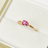 Bague Cornaline Éclat Vitalité – Argent 925 Plaqué Or - Biloria
