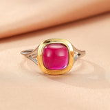 Bague Cornaline en Argent 925 – Bijou de Transition - Biloria