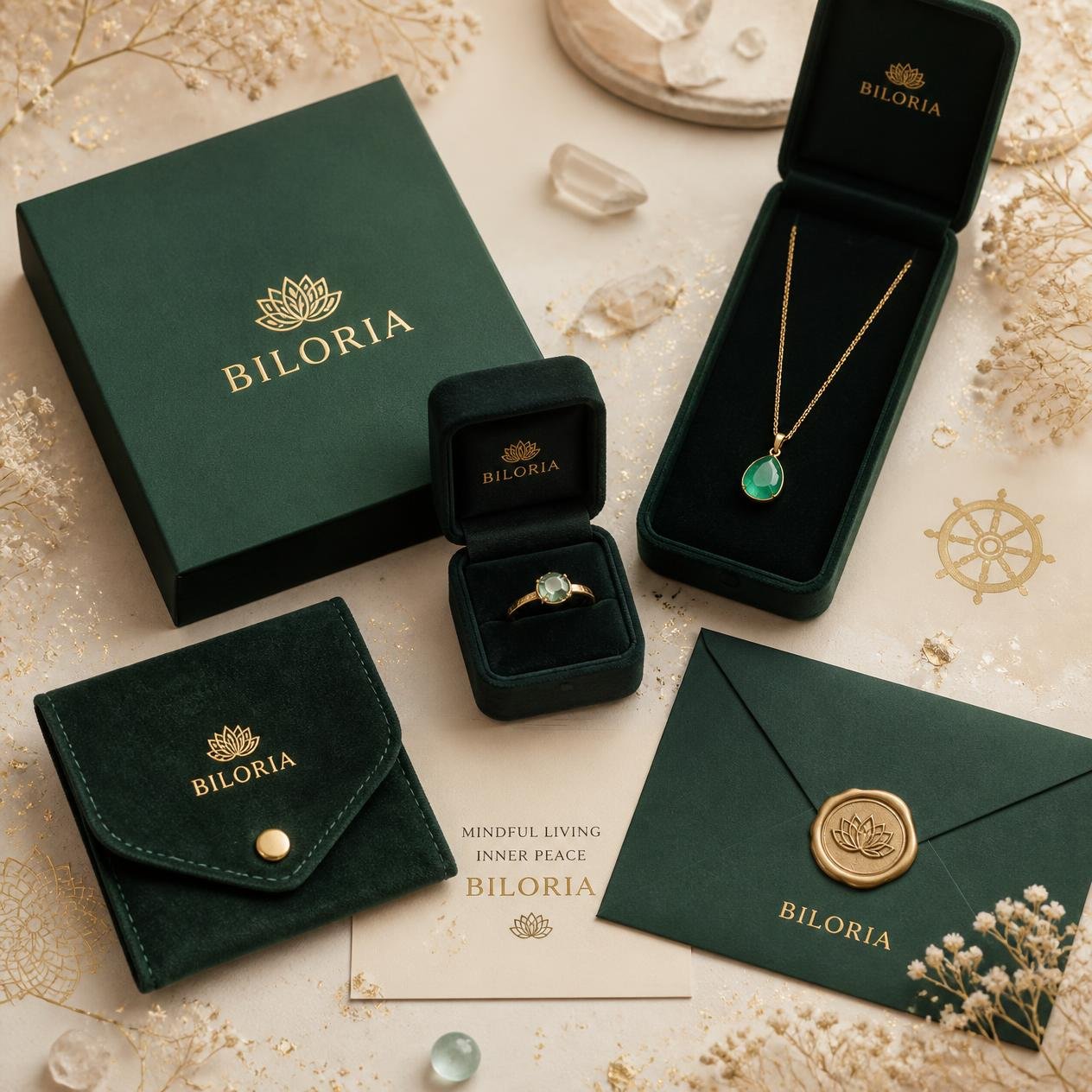 Bague Opale Violette Ajustable Argent Plaqué Or - Biloria
