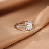 Bague Opale Zircon Argent 925 – Bijou Feng Shui - Biloria