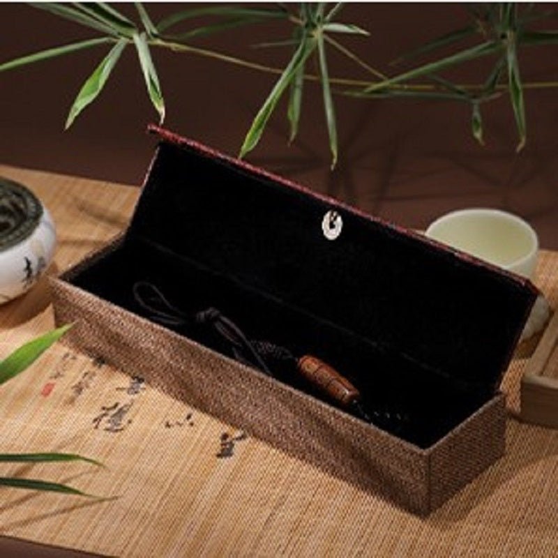 Boîte Cadeau Zen en Lin Vert Foncé – Élégance Naturelle - Biloria
