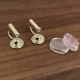 Boucles d'Oreilles Clips Spirale – Bijou de Décoration Tendance - Biloria