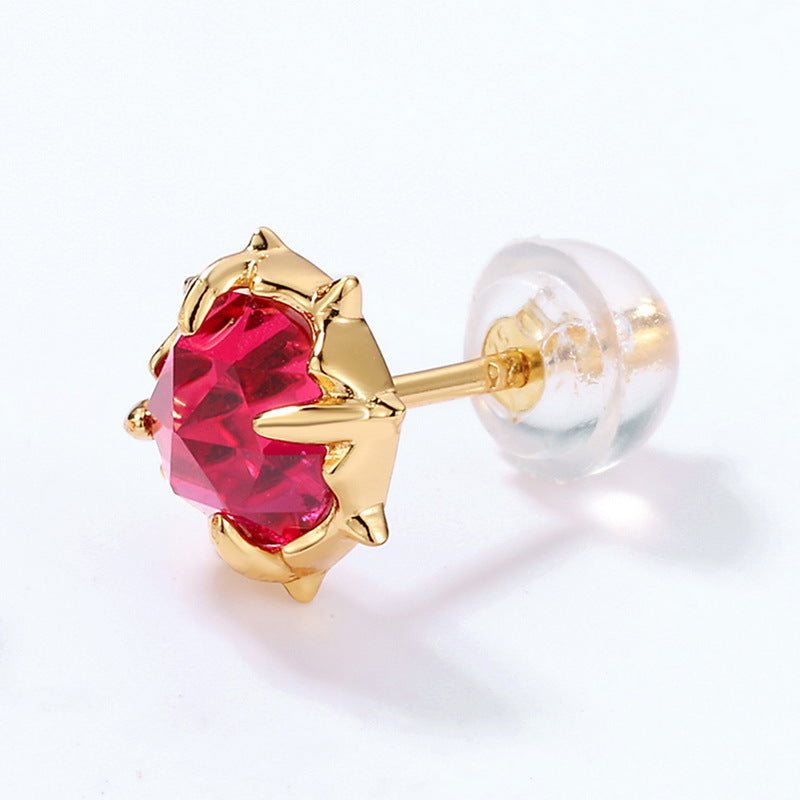 Boucles d'Oreilles Cornaline – Épine de Feu - Biloria