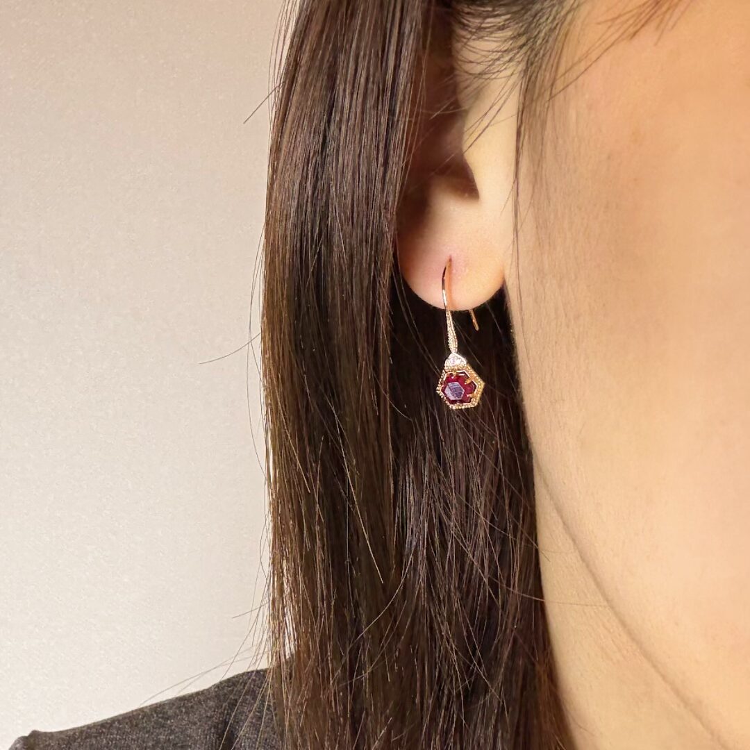 Boucles d'Oreilles Cornaline – Passion et Énergie - Biloria