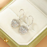 Boucles d'Oreilles Pierre de Lune Arbre de Vie Argent 925 - Biloria
