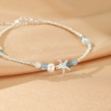 Bracelet Aigue-Marine Argent S925 Vol Marin - Biloria