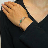 Bracelet Aventurine Argent 925 – Bijou Nature Artisanal - Biloria