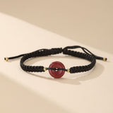 Bracelet Cordon Cinabre Rouge-Gorge – Protection et Union Spirituelle - Biloria