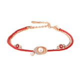 Bracelet Cordon Rouge et Perle : protection et élégance Feng Shui - Biloria