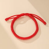 Bracelet Cordon Rouge Protecteur - Talisman Tibétain Énergie Positive - Biloria