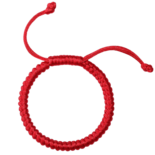 Bracelet Cordon Rouge Protecteur - Talisman Tibétain Énergie Positive - Biloria