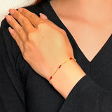 Bracelet Cornaline Rectangulaire Argent 925 – Bijou Énergie Passion - Biloria