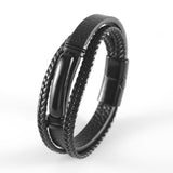 Bracelet Cuir Homme Pierre Naturelle Force Intérieure - Biloria