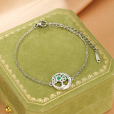 Bracelet Émeraude Arbre de Vie – Harmonie au Quotidien - Biloria