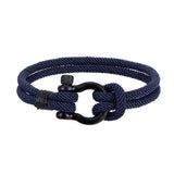Bracelet Homme Cordon Milan - Courage Coloré - Biloria