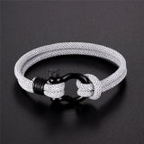 Bracelet Homme Cordon Milan - Courage Coloré - Biloria