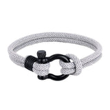 Bracelet Homme Cordon Milan - Courage Coloré - Biloria