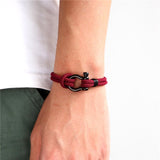 Bracelet Homme Cordon Milan - Courage Coloré - Biloria