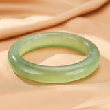 Bracelet Jonc en Jade Vert d'Eau pour Décoration Intérieure - Biloria