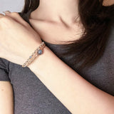 Bracelet Labradorite Plaqué Or – Bijou Déco Tendance Bureau - Biloria