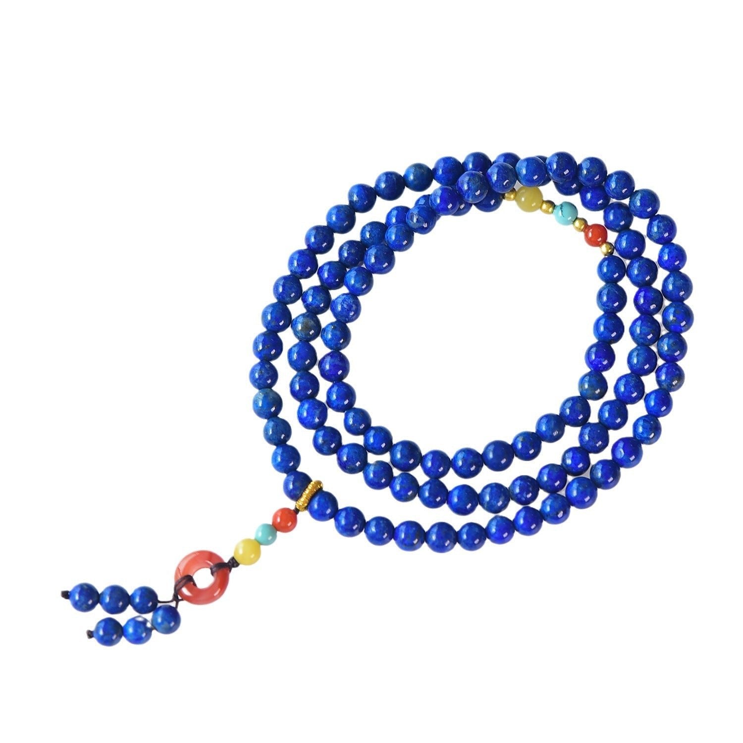 Bracelet Mâlâ Lapis Lazuli – Éveil et Harmonie Intérieure - Biloria