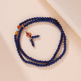 Bracelet Mâlâ Lapis Lazuli – Éveil et Harmonie Intérieure - Biloria