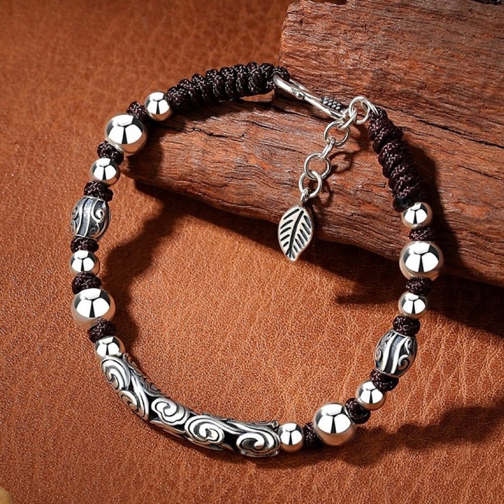 Bracelet Nuage de Bonheur Argent 925 pour Homme - Biloria