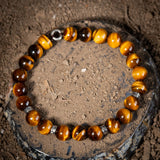 Bracelet Œil de Tigre Argent 925 Homme – Protection et Confiance - Biloria