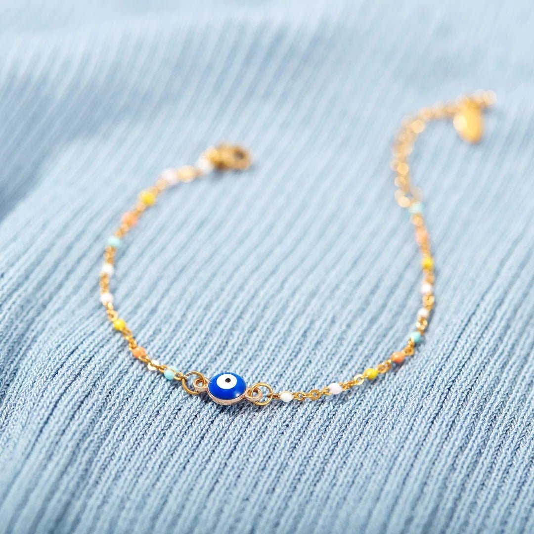 Bracelet Œil Protecteur Argent 925 – Confiance Intérieure - Biloria