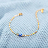Bracelet Œil Protecteur Argent 925 – Confiance Intérieure - Biloria