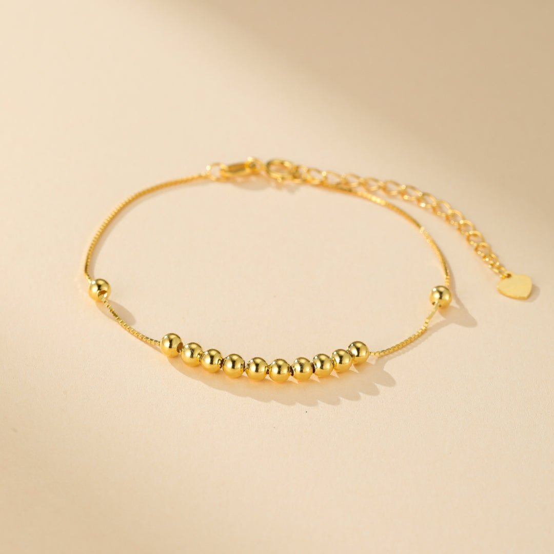 Bracelet Or Abondance - Bijou Minimaliste et Élégant - Biloria