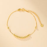Bracelet Or Abondance - Bijou Minimaliste et Élégant - Biloria