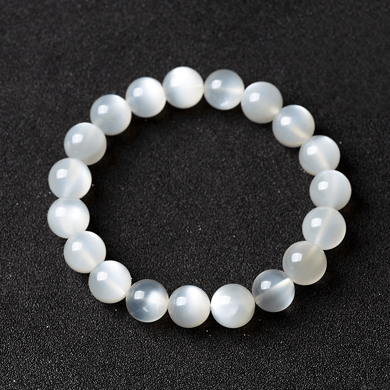 Bracelet Pierre de Lune Blanche – Féminité et Harmonie - Biloria