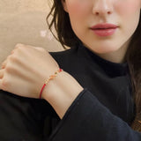 Bracelet Serpent Fil Rouge Feng Shui - Protection et Énergie - Biloria
