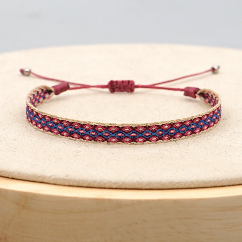 Bracelet Tibétain Trio Liberté – Cadeau Spirituel pour Homme Femme - Biloria