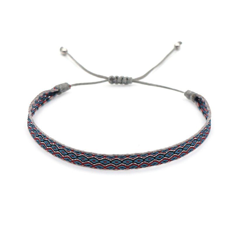 Bracelet Tibétain Trio – Visionnaire – Pierres et Symboles - Biloria
