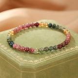 Bracelet Tourmaline Arc-en-Ciel en Pierres Naturelles - Biloria