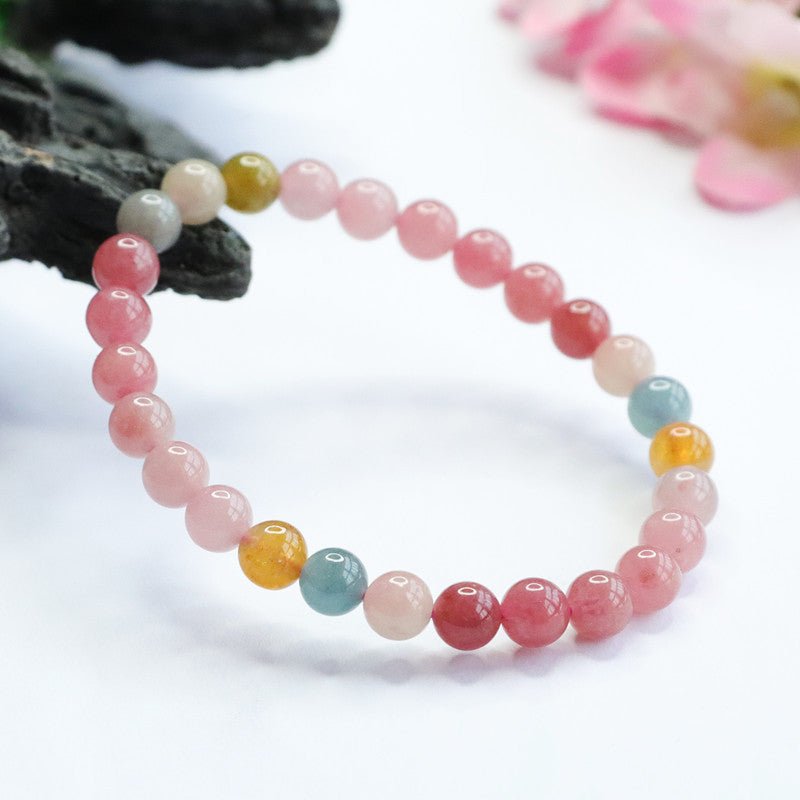 Bracelet Tourmaline Multicolore pour la Joie et l'Équilibre - Biloria