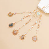 Capteur de Soleil en Quartz de Roche et Agate pour Décoration Zen - Biloria