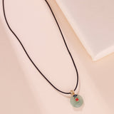 Collier Aventurine Nuage Céleste Plaqué Or – Bijou Harmonie et Chance - Biloria