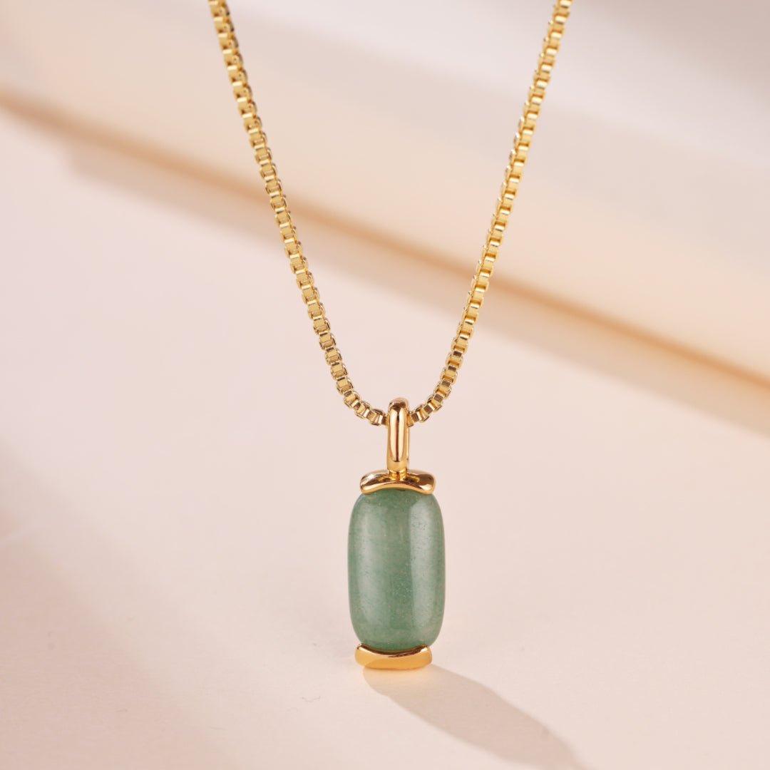Collier Aventurine ou Œil de Tigre – Sérénité et Protection - Biloria