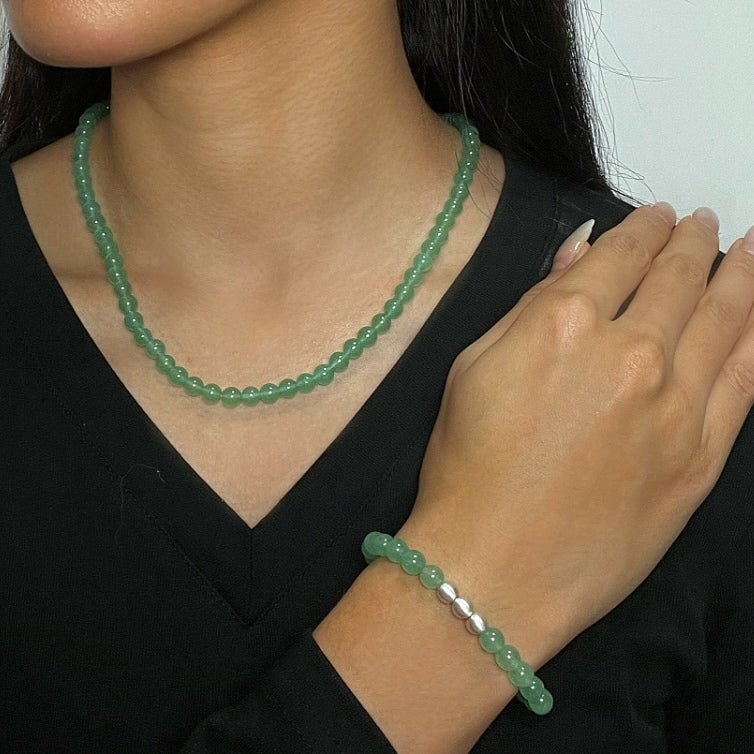 Collier Aventurine – Pierre de Chance et Harmonie - Biloria