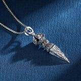 Collier Balise du Brave en Argent S925 pour Homme - Biloria