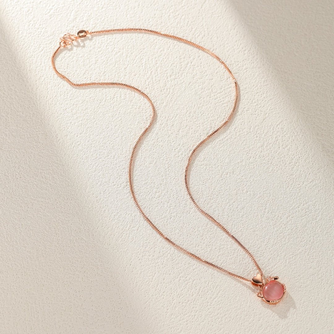 Collier Enfant Quartz Rose Hello Kitty Bijou Douceur - Biloria