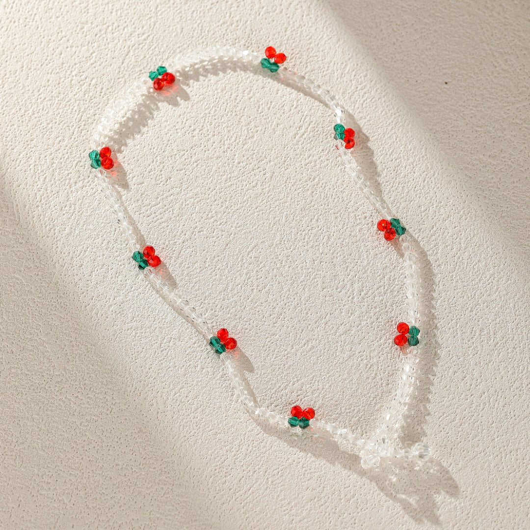 Collier et Bracelet Cerises pour Enfant – Bijoux Fruités - Biloria